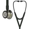 Stetoscop Littmann Cardiology IV Negru, capsula sampanie 6179