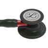 Stetoscop 3M Littmann Cardiology IV Negru capsula neagra reflexie rosu 6200  - capsula 