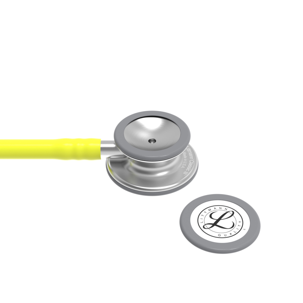 Stetoscop 3M Littmann Classic III Galben Lamaie 5839 capsula + diafragma