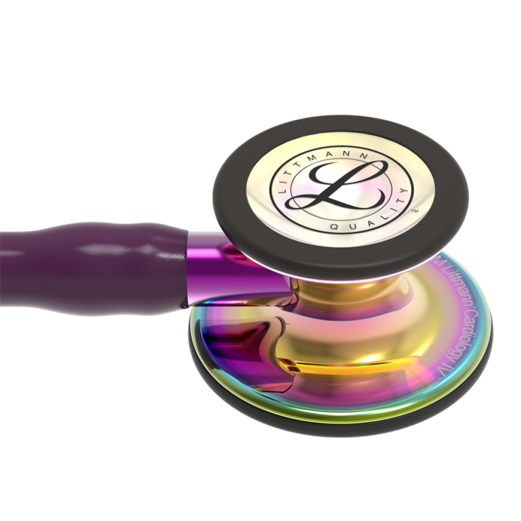 Stetoscop 3M Littmann Cardiology IV Plum capsula curcubeu finisaj oglinda 6239 capsula