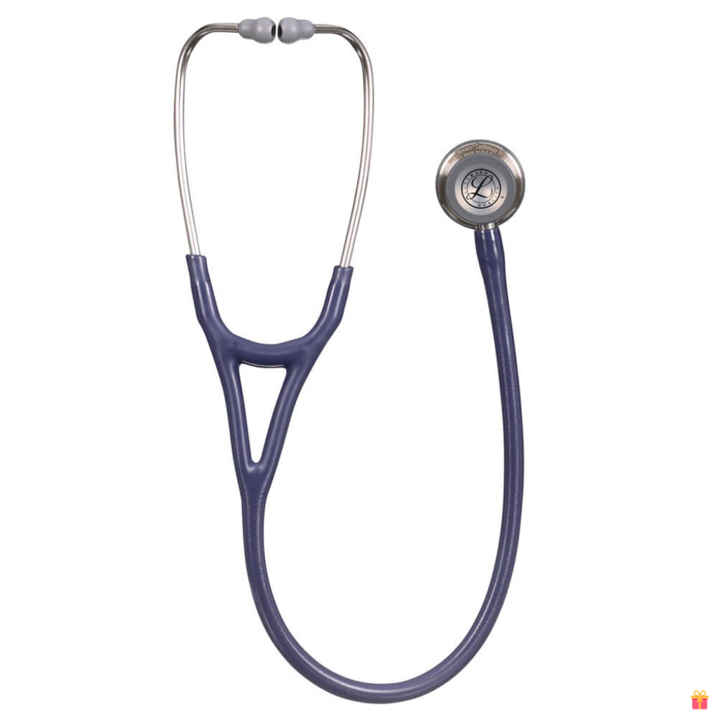 Stetoscop Littmann Cardiology IV Albastru Midnight Blue, satinat, capsula inox 6187C