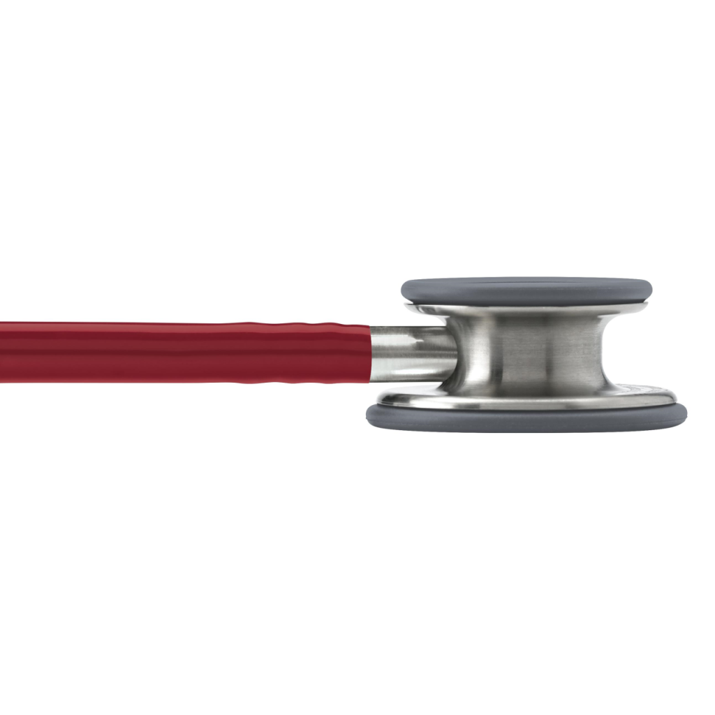 Stetoscop 3M Littmann Classic III Rosu Burgundia 5627  - capsula vedere laterala