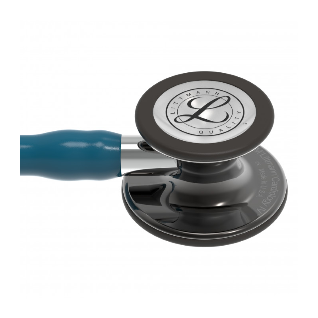 Stetoscop 3M Littmann Cardiology IV Caribbean Blue capsula fumurie finisaj lucios 6234  - capsula 