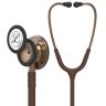 Pachet student - Stetoscop Littmann Classic III Ciocolata cu capsula cupru 5809 + Borseta maro perlat