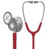 Pachet student - Stetoscop Littmann Classic III Rosu Burgundia 5627 + Borseta rosu perlat