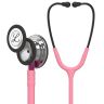 Pachet student -  Stetoscop Littmann Classic III Roz perlat cu capsula oglinda 5962 + Borseta mov