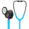 Pachet student - Stetoscop Littmann Classic III Turcoaz cu capsula fumurie 5872 + Borseta turcoaz perlat